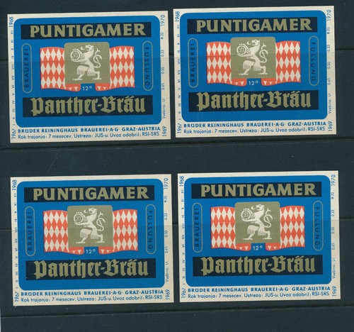 Bier etiketten puntigamer - 4, bier-etiketten