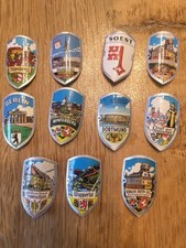 Stocknagel 11 Stck. Aluminium Rund mit Loch Silberfarben Neu