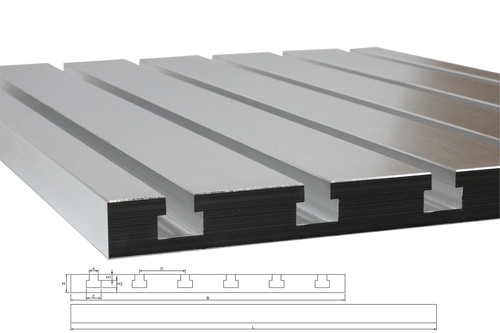 T-Nutenplatte 2525