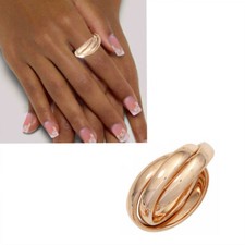 Damenring  585 echt Rosegold