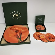 Jason Tischsets Calla Lilien