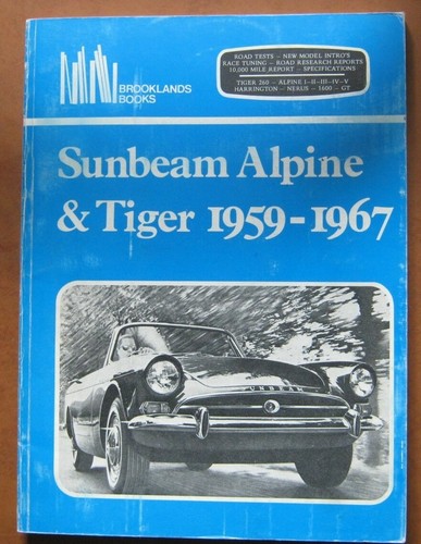 Sunbeam alpine tiger - sunbeam,