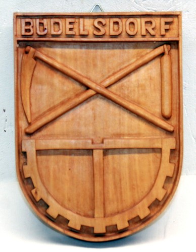 Wappen von büdelsdorf - wappen, aus