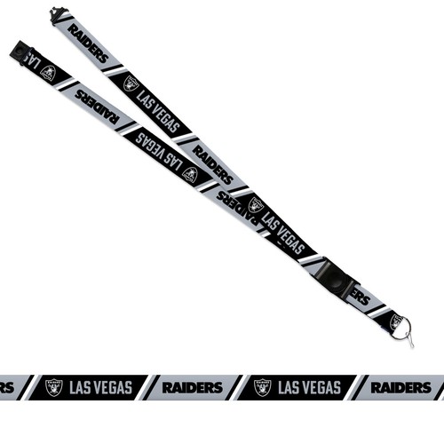 Las vegas raiders nfl lanyard - las,