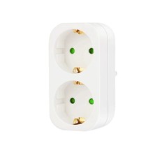 Doppelstecker mehrfachstecker - doppelstecker,