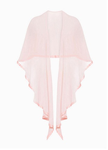 Poncho perlrosa damenponcho - poncho,