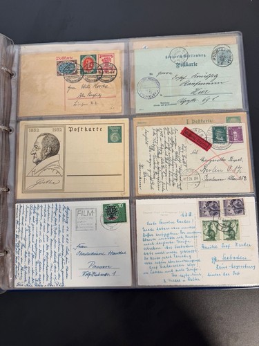 176 alte postkarten ganzsachen - postkarten,
