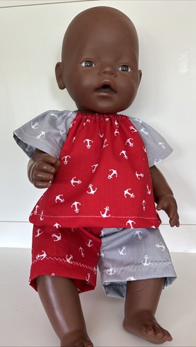 Niedliche puppenkleidung 43cm - niedliche,