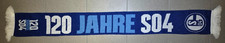 FC Schalke 04 Schal / 120 JAHRE S04 /