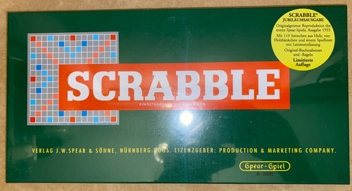 Scrabble jubiläumsausgabe - scrabble, "jubiläumsausgabe