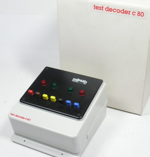 Test decoder märklin - c, 80