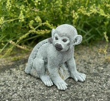 Steinfigur Totenkopfäffchen