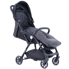 Leclerc Fußsack Frühling Schwarz Baby Sack Schlafsack