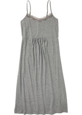 Spaghetti Nachthemd mit Spitze