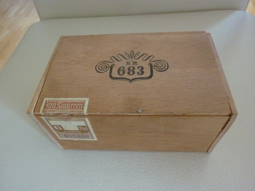 Alte zigarrenkiste holz - alte,