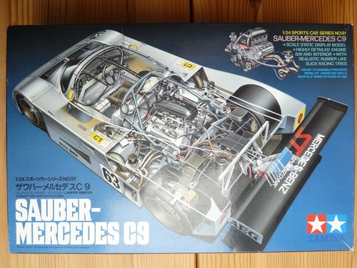 Tamiya sauber mercedes - mercedes, c9