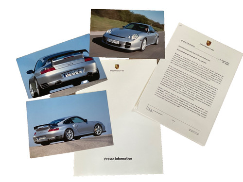 Porsche pressemappe 911 - porsche,