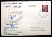 11192/ Lufthansa Erstflug 1958 – Wiederaufnahme – München – Zürich