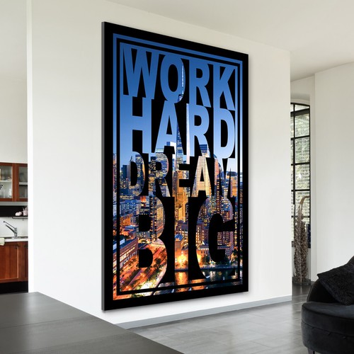 Acrylglasbild motivation - acrylglasbild,