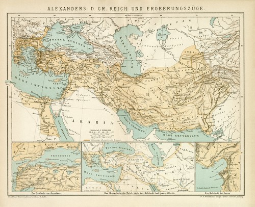 Alexander der große reich - alexander,