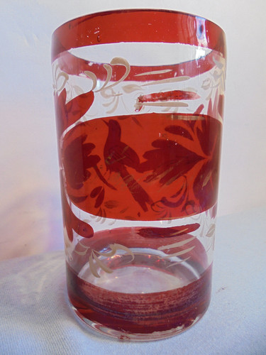 Biedermeier becherglas - biedermeier,