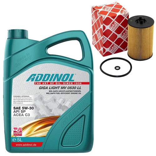 Motoröl set addinol 5 - motoröl,