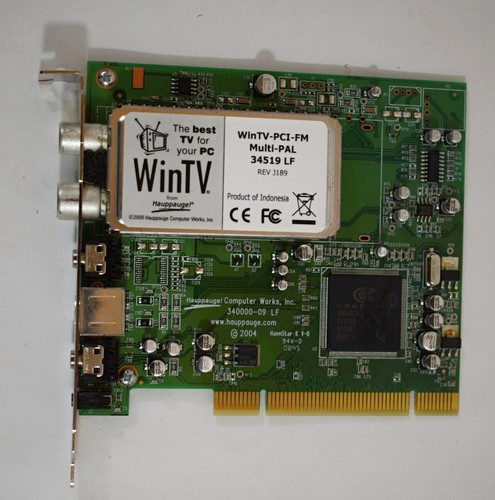 Hauppauge wintv pci - hauppauge, wintv-pci-fm
