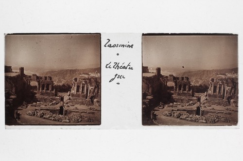 Theater griechischer taormina - theater,