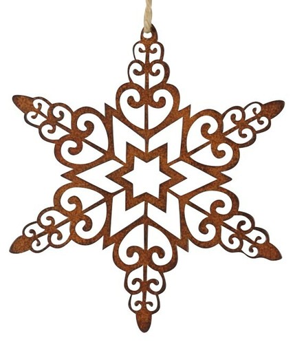 Schneeflocke 20cm - schneeflocke,