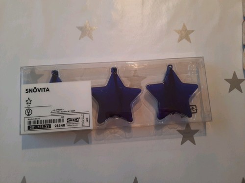 3er set glassterne ikea - set,