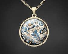 Halskette Kette Mit Rundem