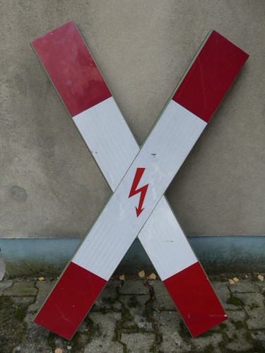 Andreaskreuz eisenbahn - andreaskreuz,