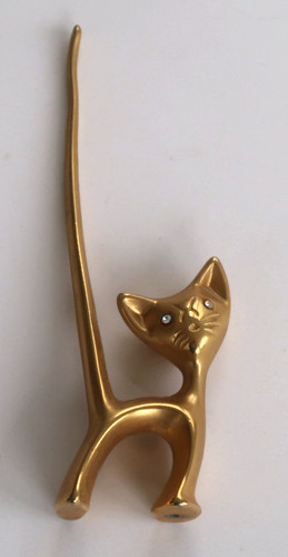 Vintage ringhalter messing - ,
