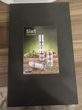 5 in 1 Gewürzmühle, neu und