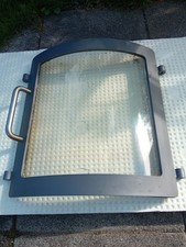 Dan Skan Danne Solo und  Novo  Kaminofen Sichtscheibe mit Türrahmen