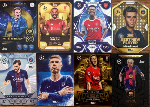 Topps match attax 2025 - match,