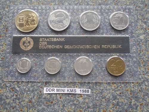 Ddr 1988 kms mini satz - st, 1
