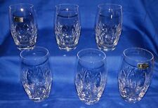 SPIEGELAU Saftglas Wasserglas Kristallglas mit besonderem Muster 6st