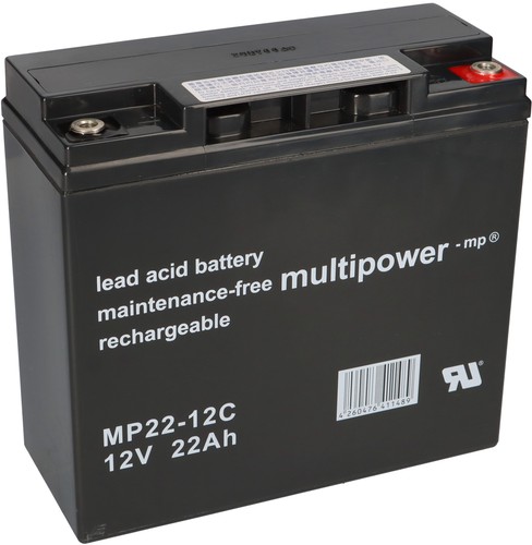 Ersatz akku 12v 22ah batterie - ersatz-akku,