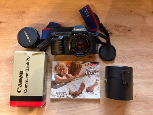 Canon t70 analoge slr - canon,