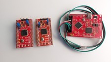 2x XILINX CoolRunner-II FPGA CPLD XC2C64A Breakout Board + BusBlaster Programmer