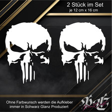 2 x je 12 cm x 16 cm Punisher