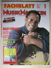 FACHBLATT MUSIK MAGAZIN 1988 # 1 BILLY COBHAM DALBELLO GEORGE HARRISON 