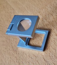 Fadenzähler Klapplupe 10x Vergrößerung, Ausschnitt 15x15 mm Ecobra 8272, OVP
