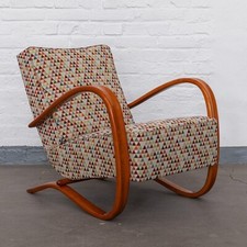 1930s Streamline Art Deco Sessel, Modell H-269 von Jindřich Halabala
