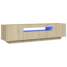 TV Schrank mit LED-Leuchten