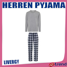 LIVERGY Herren Pyjama