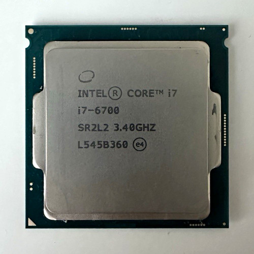 Intel core 6700 40 ghz - i7-6700, 3,40