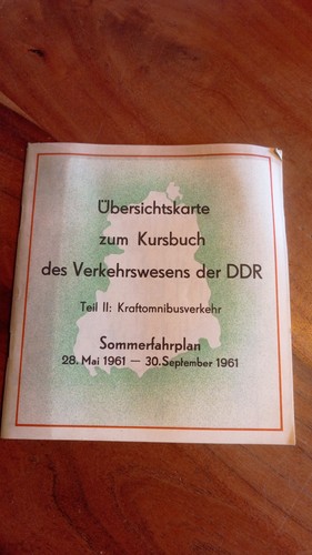 übersichtskarte zum kursbuch - Übersichtskarte,