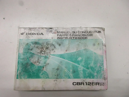Handbuch fahrerhandbuch honda - handbuch,